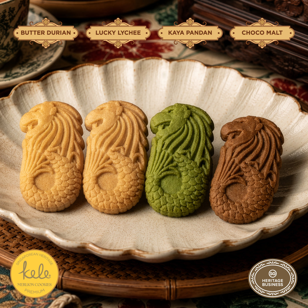 Asian Flavours - Merlion Cookies