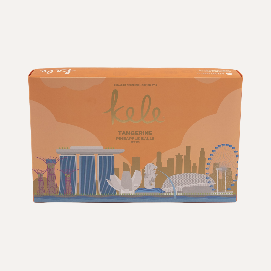 Skyline Souvenir Box - Tangerine Pineapple Balls