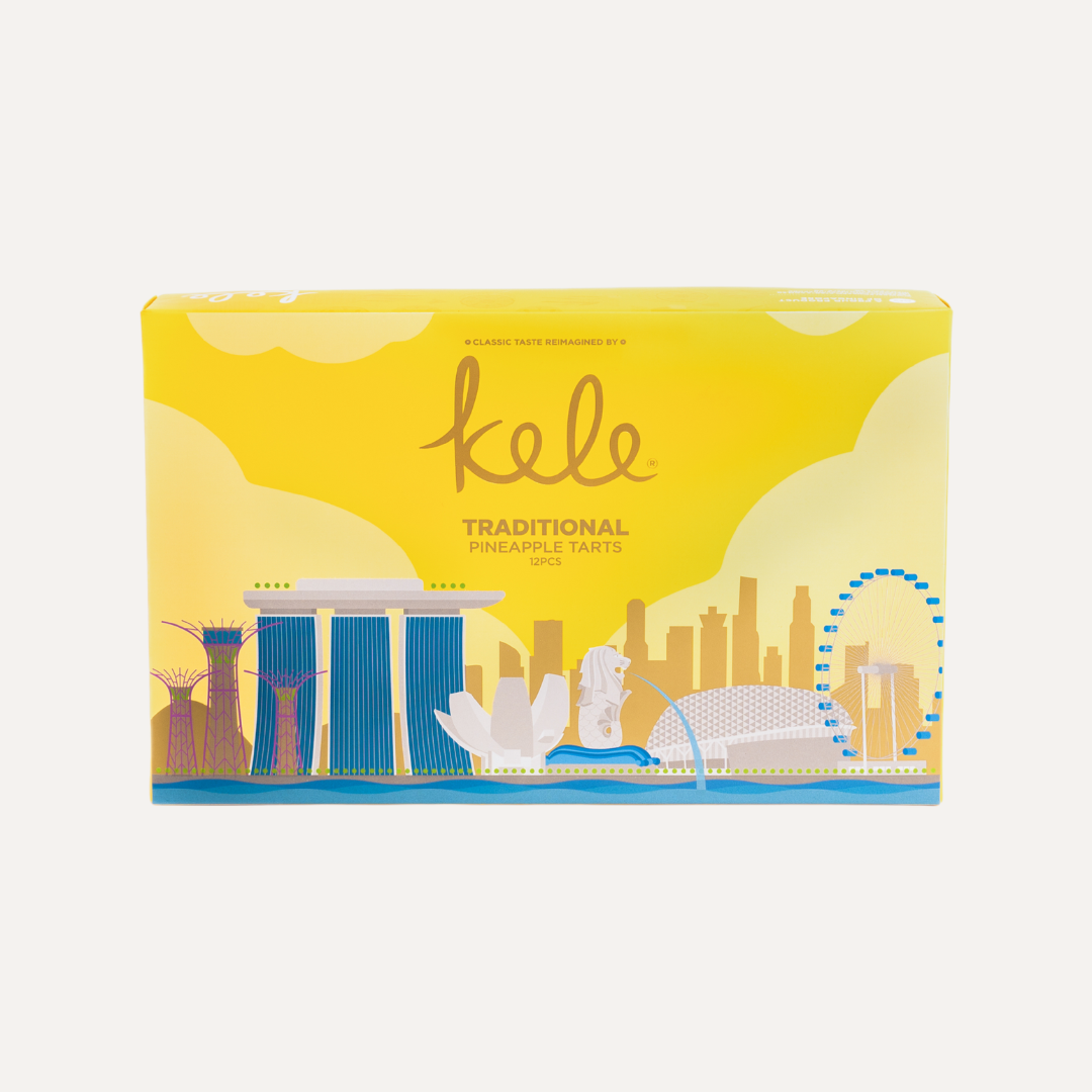 Skyline Souvenir Box - Traditional Pineapple Tarts