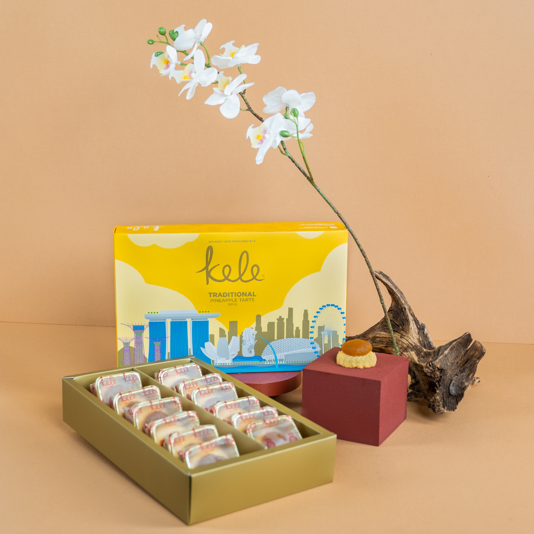 Skyline Souvenir Box - Traditional Pineapple Tarts