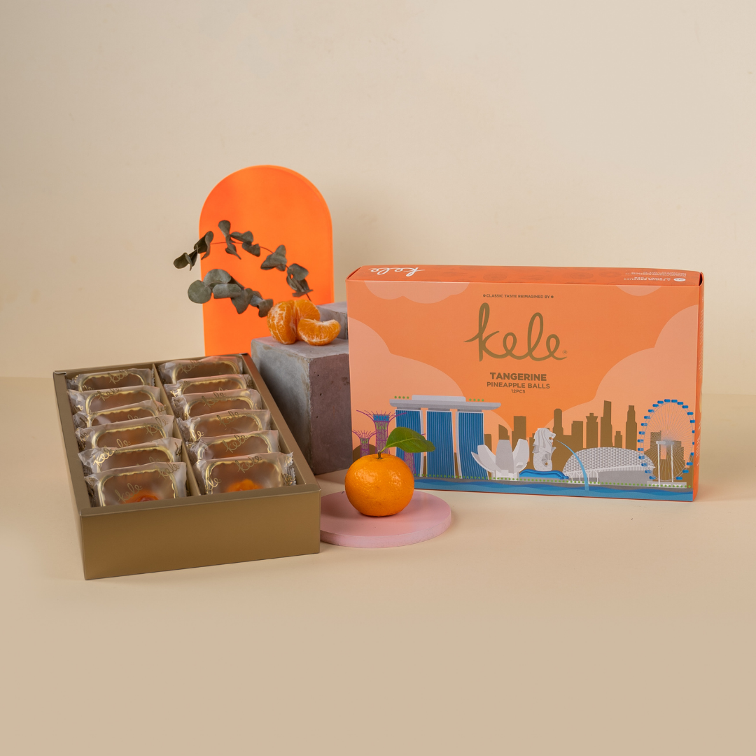 Skyline Souvenir Box - Tangerine Pineapple Balls