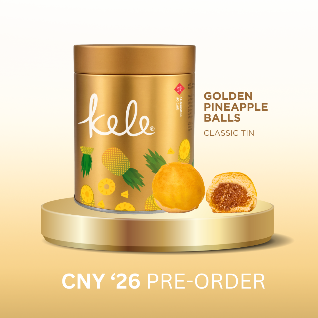 KELE CNY '26 PRE-ORDER : Golden Pineapple Balls