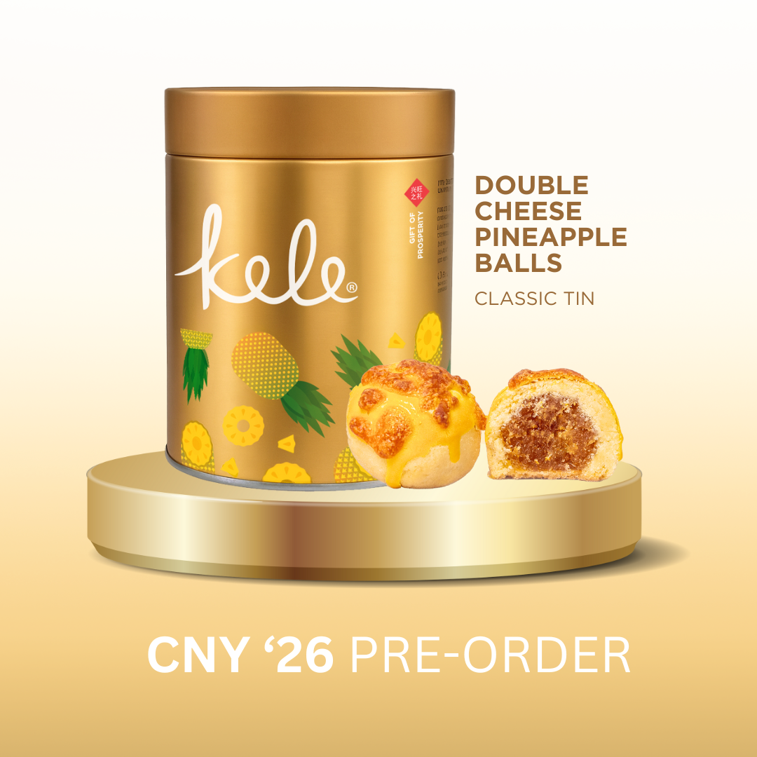 KELE CNY '26 PRE-ORDER : Double Cheese Pineapple Balls