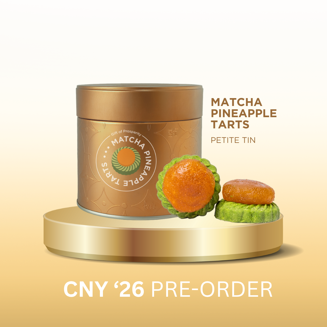 KELE CNY '26 PRE-ORDER : Matcha Pineapple Tarts (New Petite Tin!)