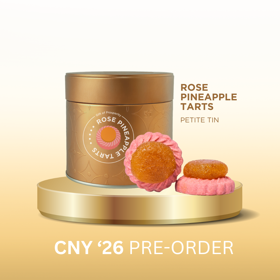 KELE CNY '26 PRE-ORDER : Rose Pineapple Tarts (New Petite Tin!)