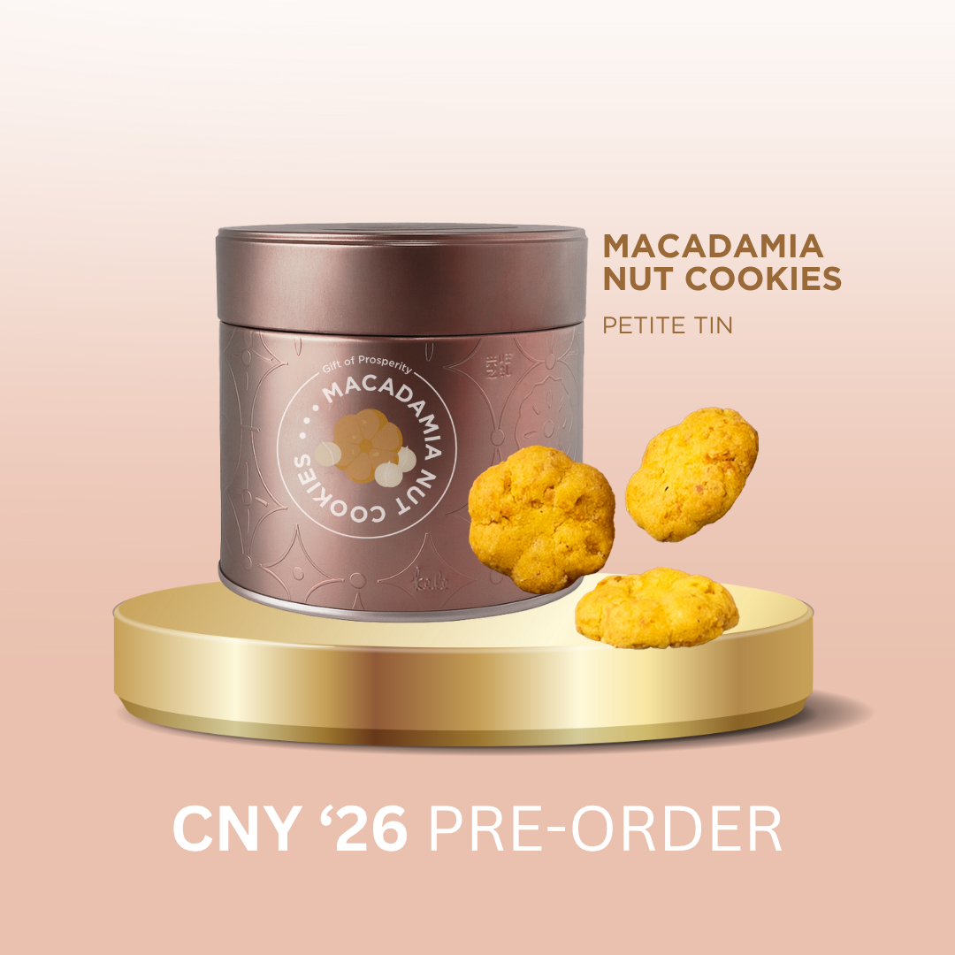 KELE CNY '26 PRE-ORDER : Macadamia Nut (New Petite Tin!)