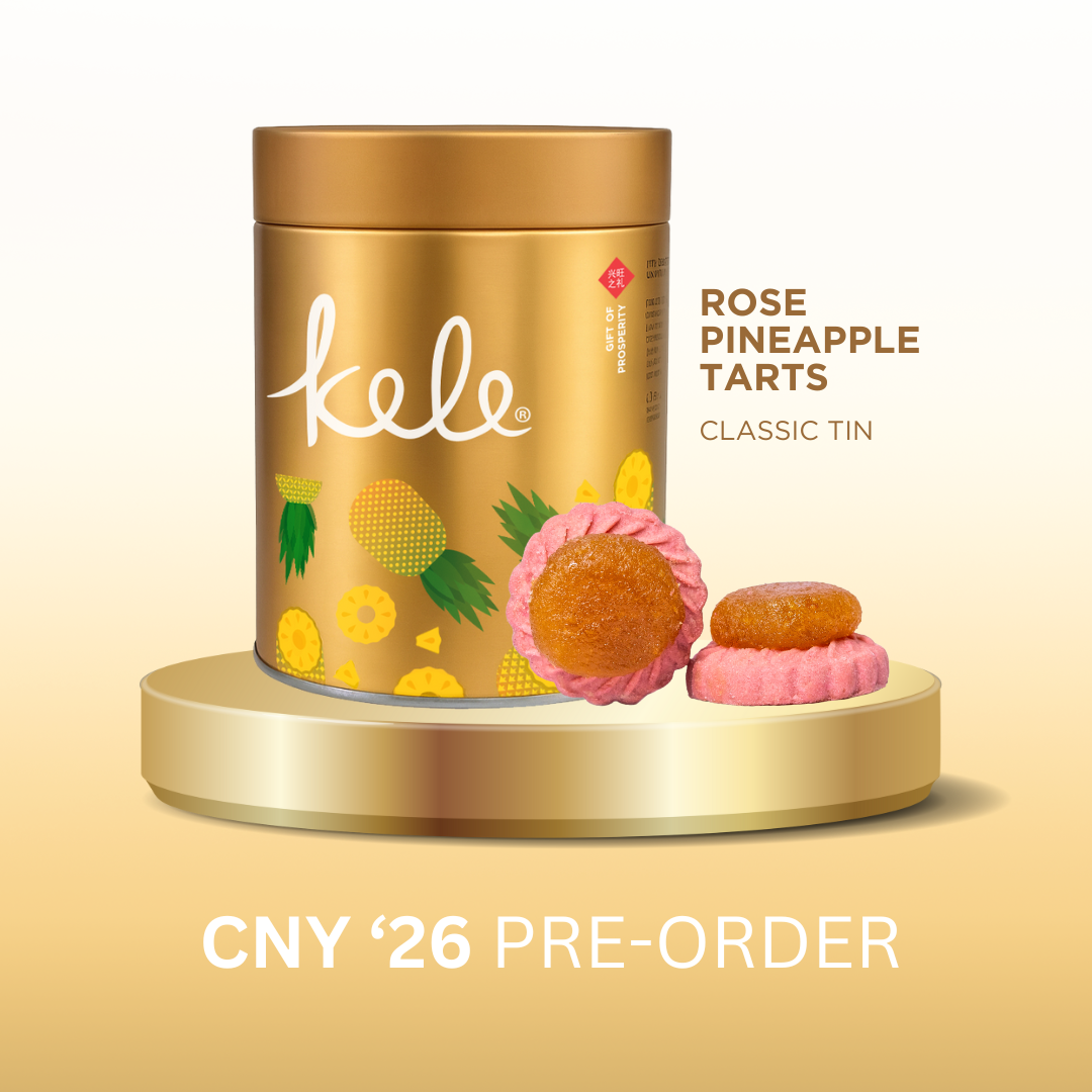 KELE CNY '26 PRE-ORDER : Rose Pineapple Tarts