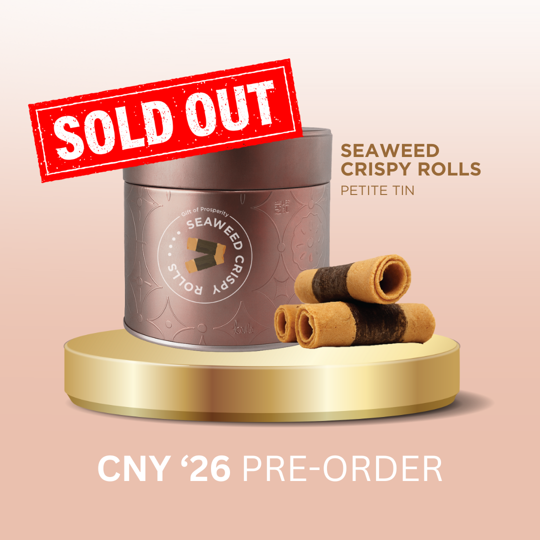 KELE CNY '26 PRE-ORDER : Seaweed Crispy Rolls (New Petite Tin!)