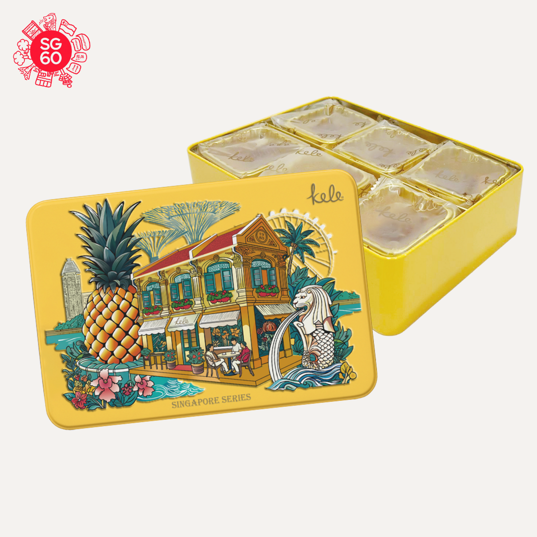 [ PRE-ORDER ] Kele Singapore Series - Merlion Pineapple Tarts