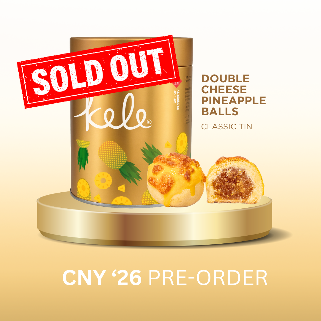 KELE CNY '26 PRE-ORDER : Double Cheese Pineapple Balls