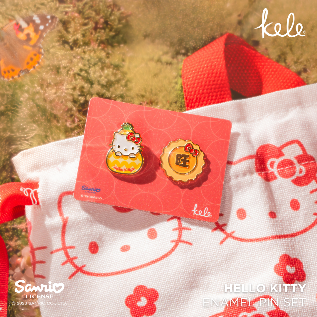 Kele Sanrio Collection : Hello Kitty Enamel Pins (Limited Edition!)