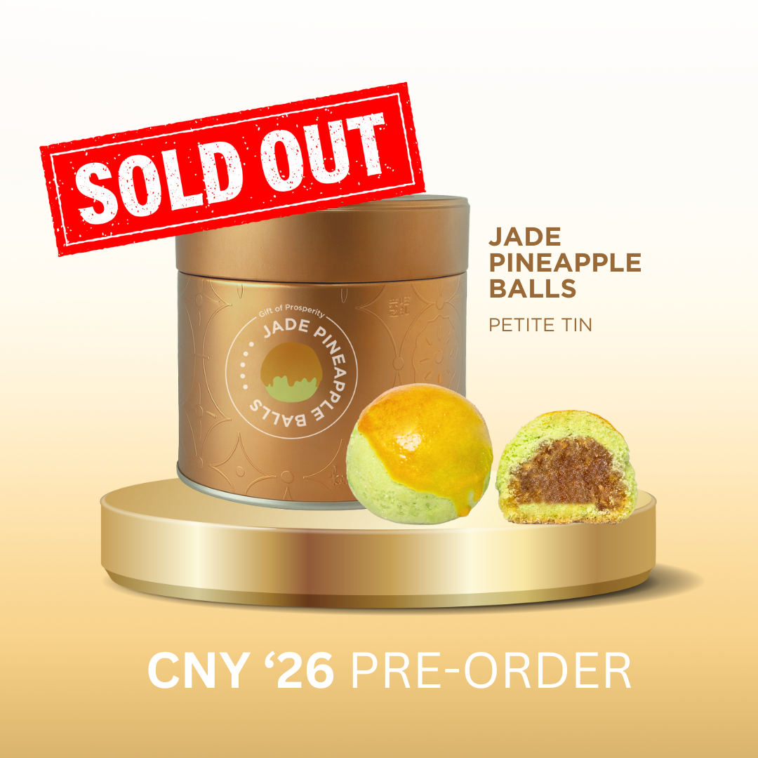 KELE CNY '26 PRE-ORDER : Jade Pineapple Balls (New Petite Tin!)