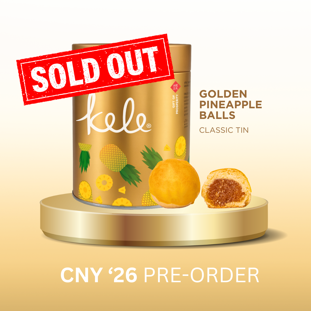 KELE CNY '26 PRE-ORDER : Golden Pineapple Balls