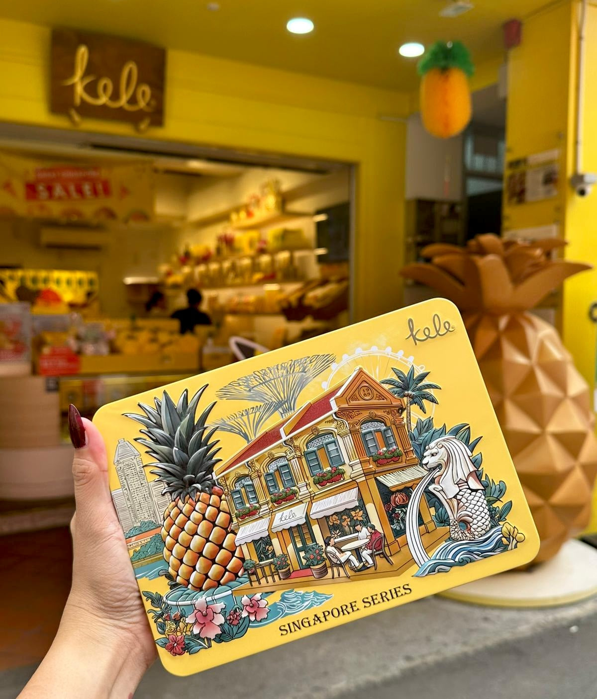[ PRE-ORDER ] Kele Singapore Series - Merlion Pineapple Tarts