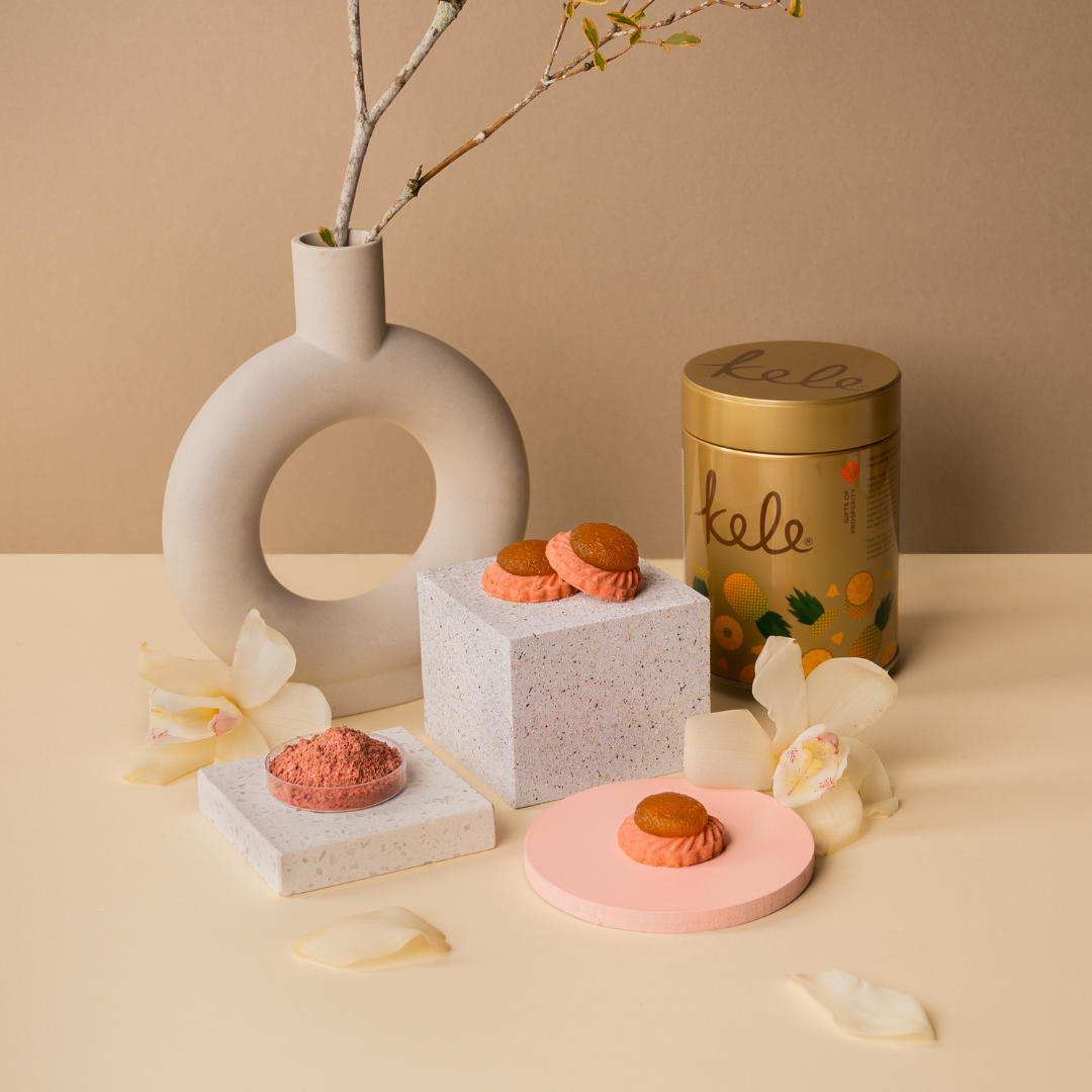 KELE CNY '26 PRE-ORDER : Rose Pineapple Tarts